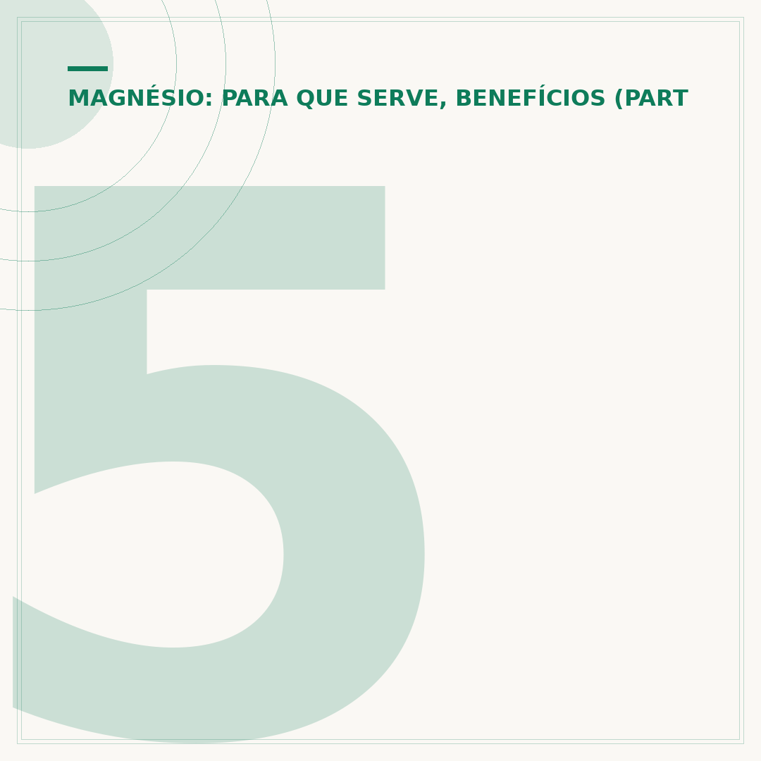 5 Magnésio Duom: para que serve e benefícios