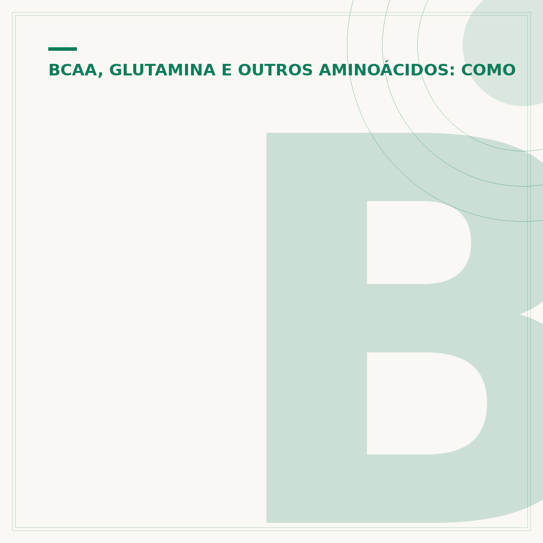 BCAA: quando tomar antes ou depois do treino?