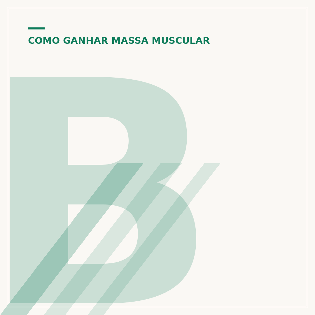 Bom suplemento para ganhar massa muscular