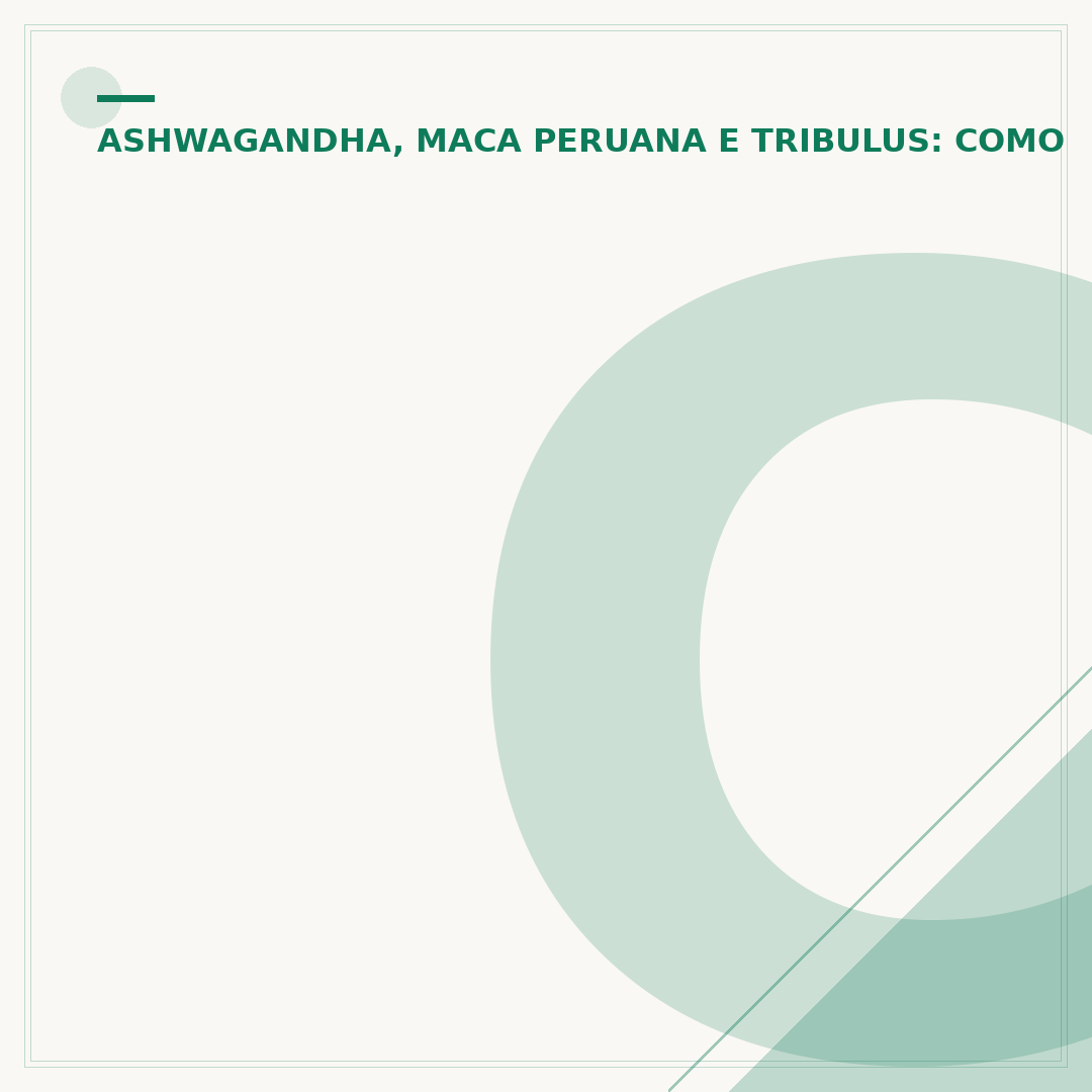 Como tomar ashwagandha em cápsulas