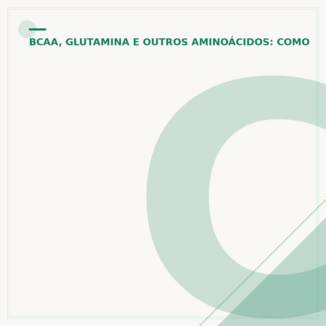 Como tomar glutamina: doses, horários e benefícios