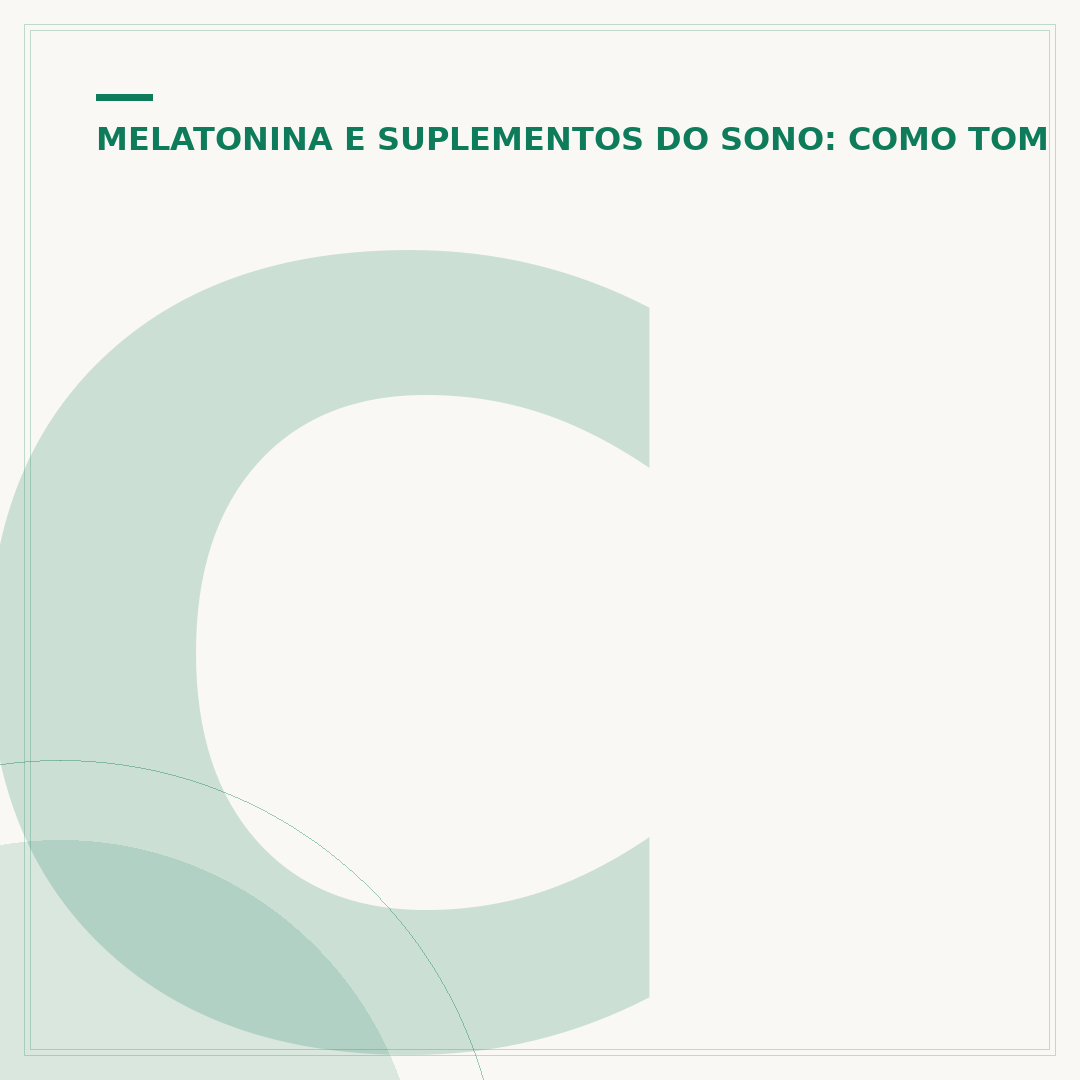 Como tomar melatonina sublingual para o sono