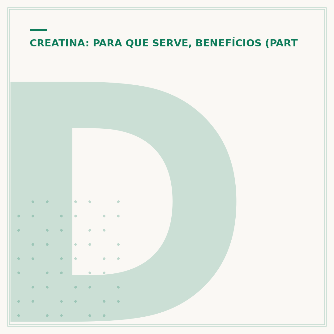 Diferença creatina Growth: conheça os tipos e benefícios