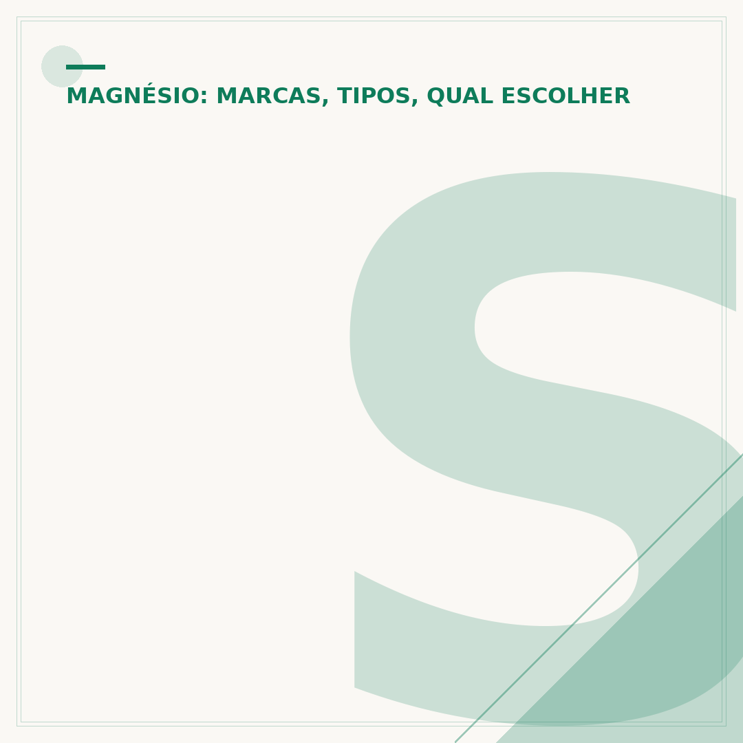 Símbolo do magnésio