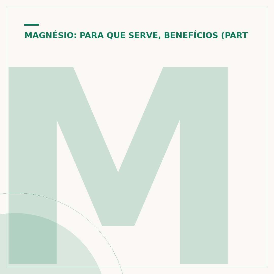 Magnésio treonato, dimalato e quelato: para que servem?