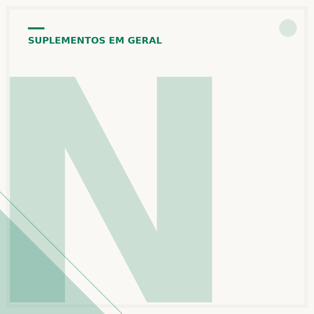 NAC suplemento: qual o melhor para sua saúde?