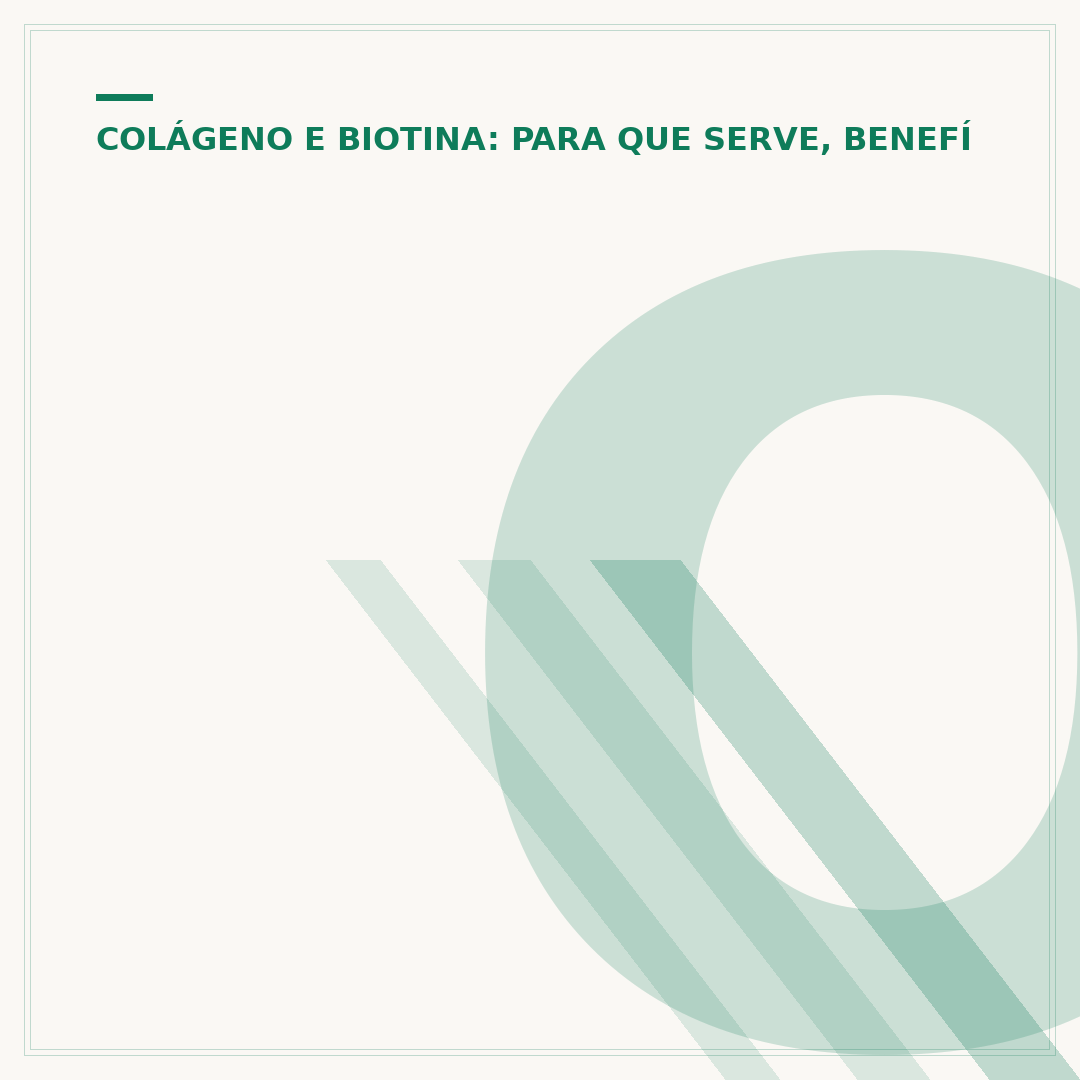 O que contem biotina: fontes e benefícios para sua saúde