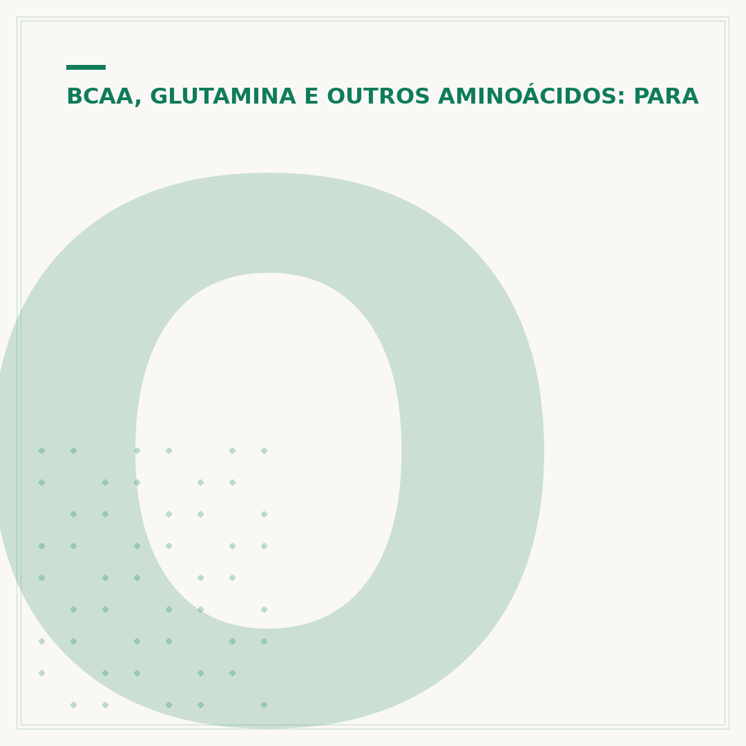 O que significa BCAA?