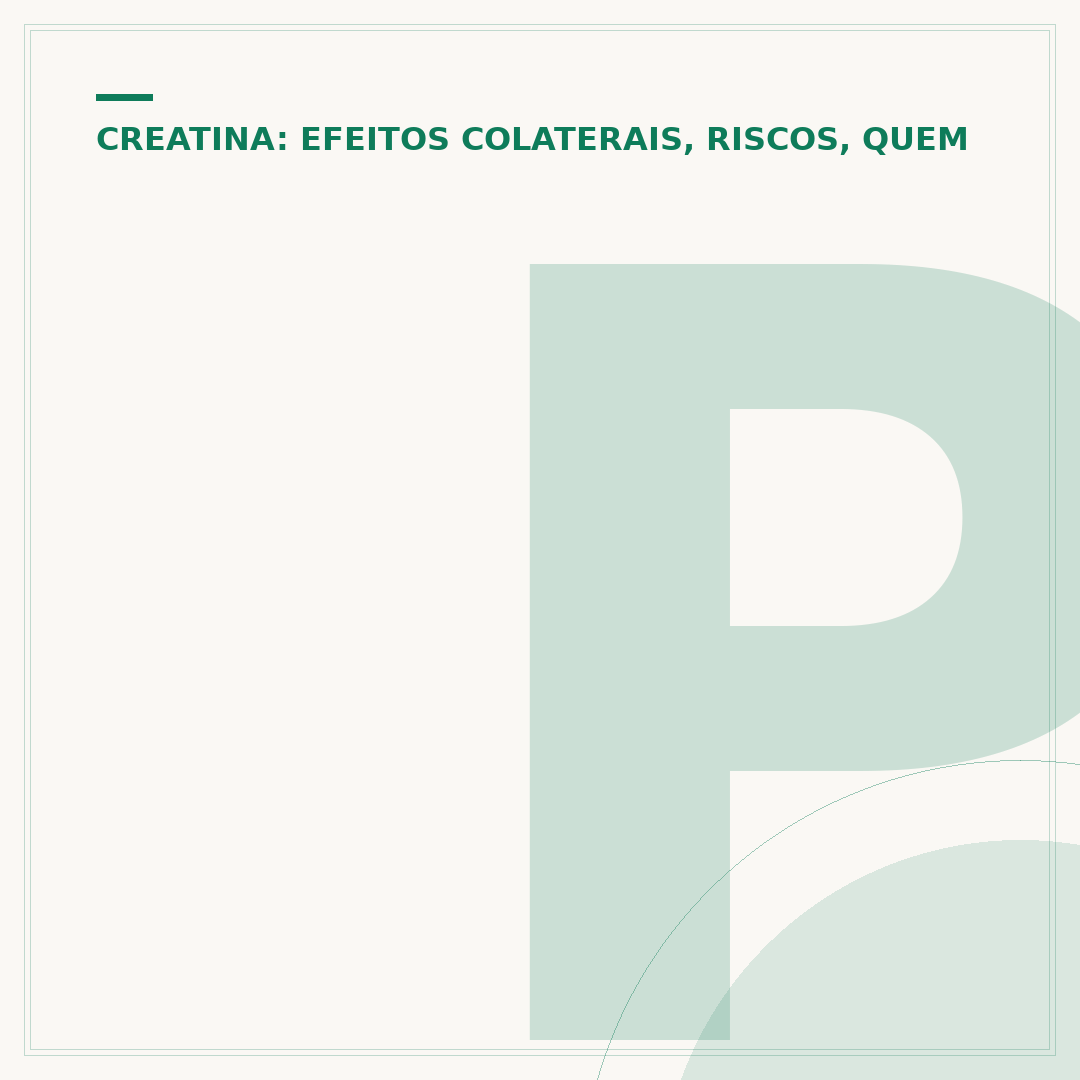 Pode-se tomar creatina à noite?