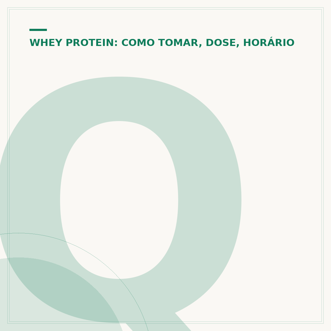 Quantas vezes tomar whey por dia