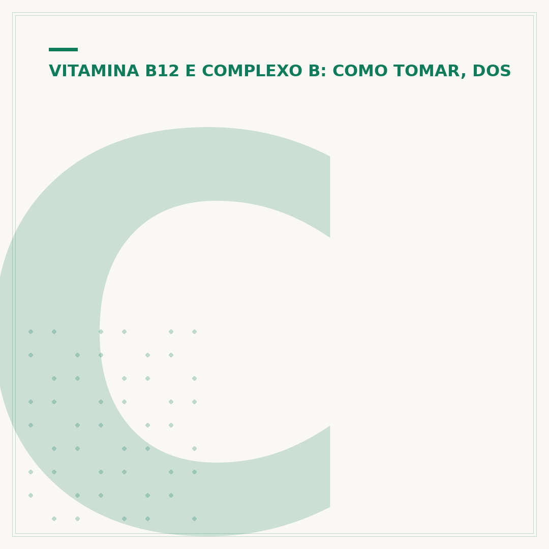Complexo B por dia: quantos comprimidos posso tomar?
