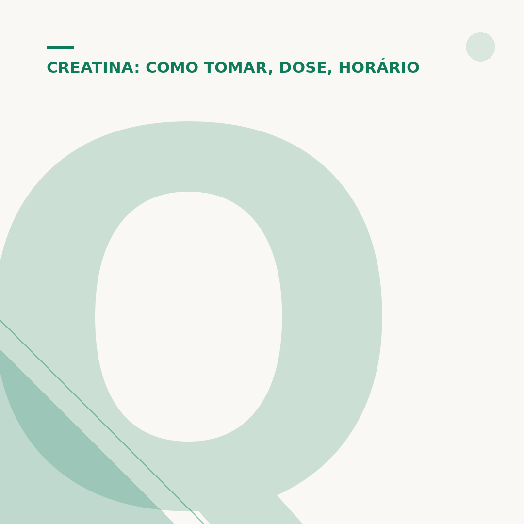 Quantos de creatina tomar por dia: dosagem certa