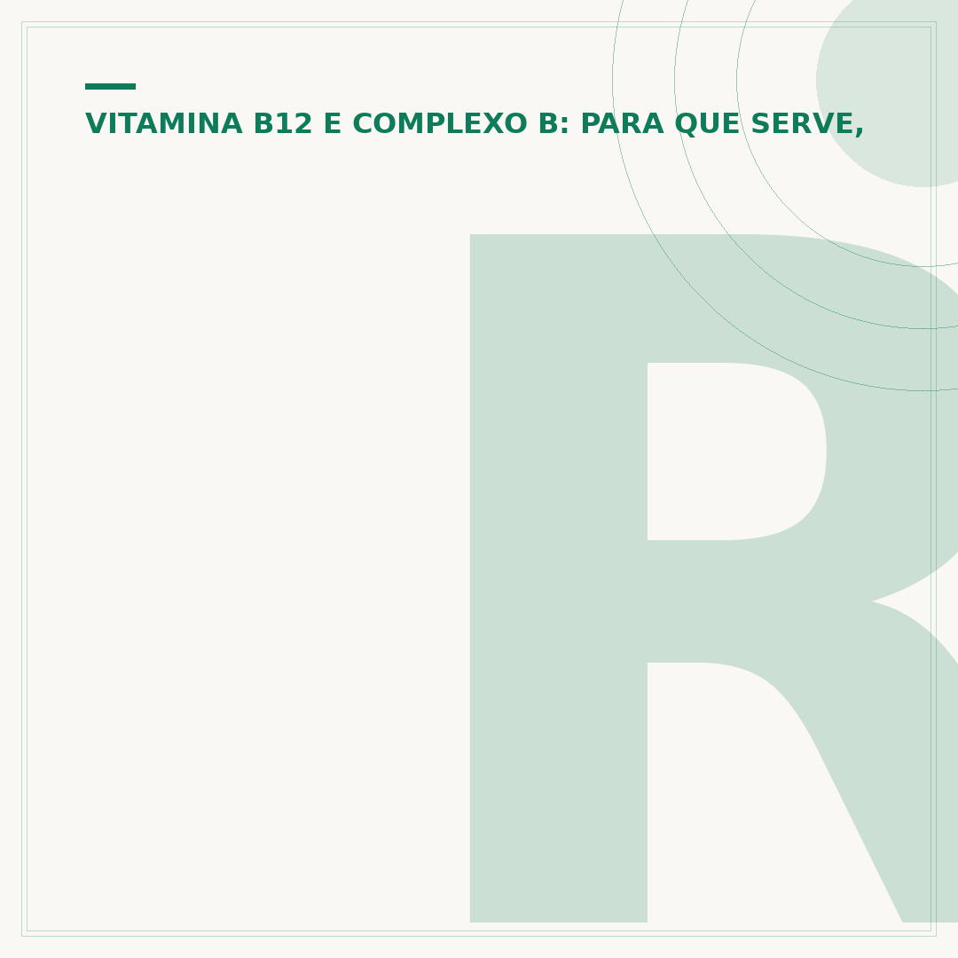 Reposição de vitamina B12 na gestante