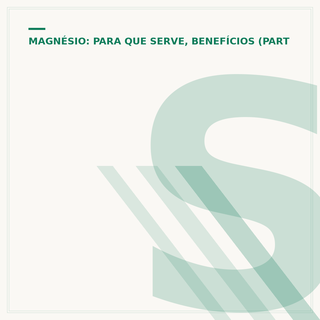 Sucupira com magnésio: para que serve e como usar