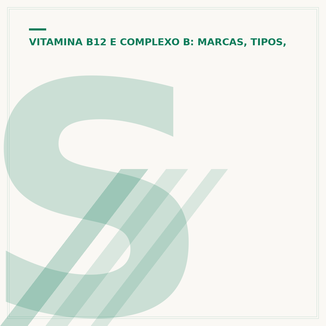 Suplemento alimentar B12: tire suas dúvidas