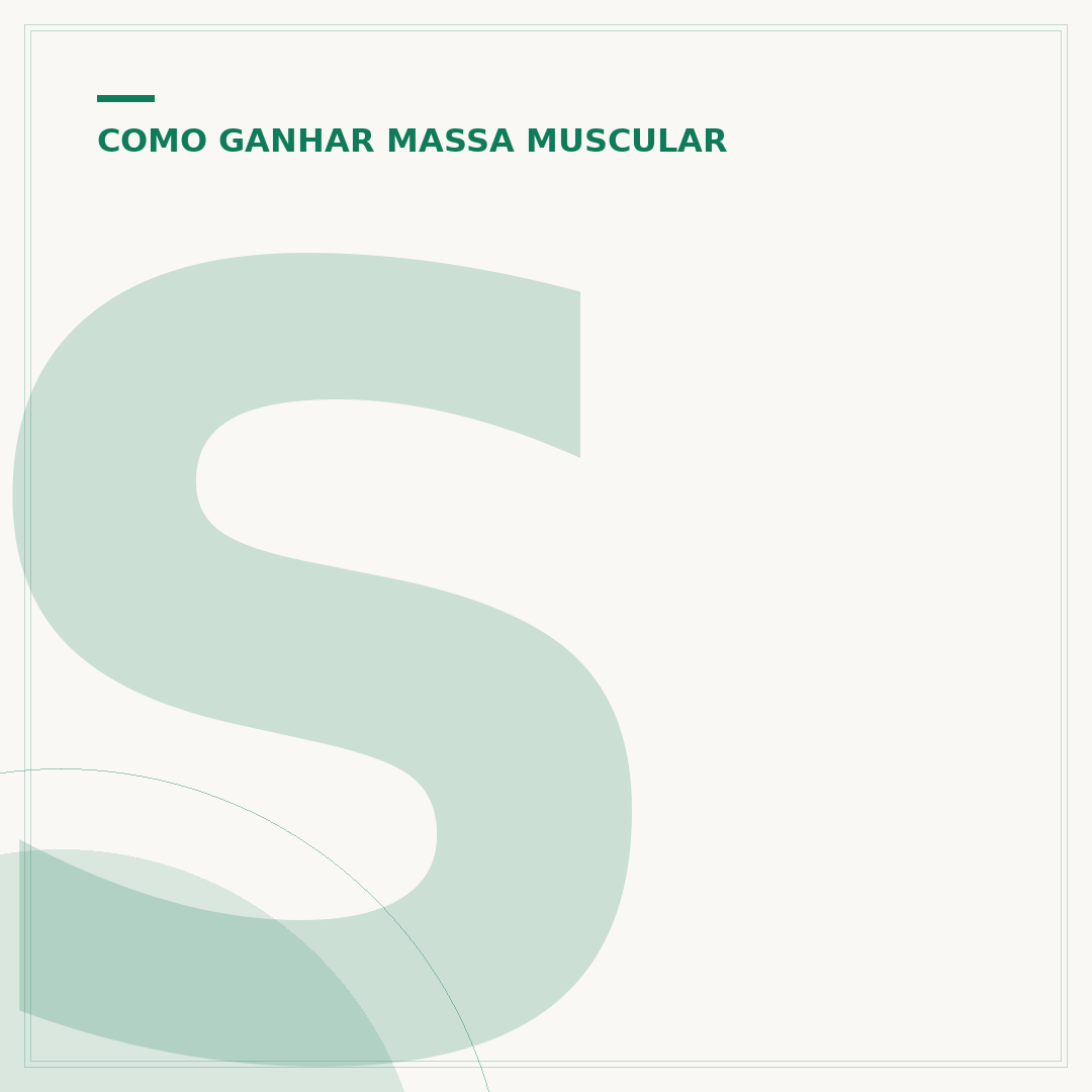 Suplemento para aumentar a massa muscular