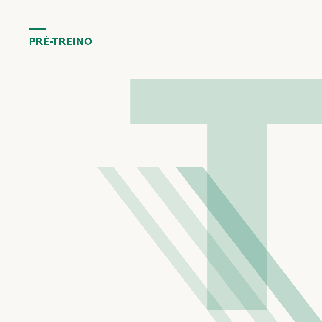 Tipos de pré-treino