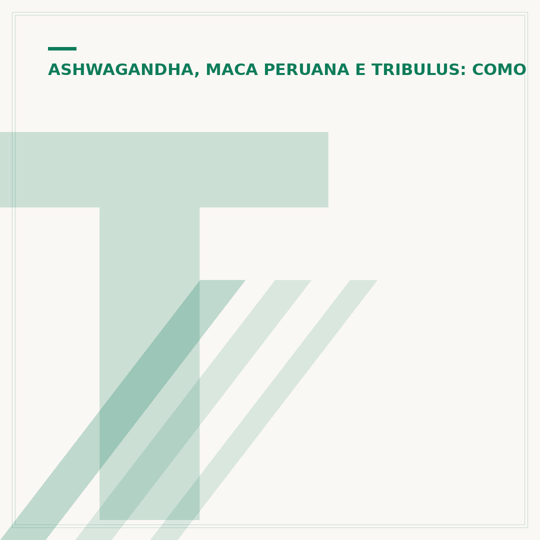 Tribulus terrestris: relato feminino e como tomar