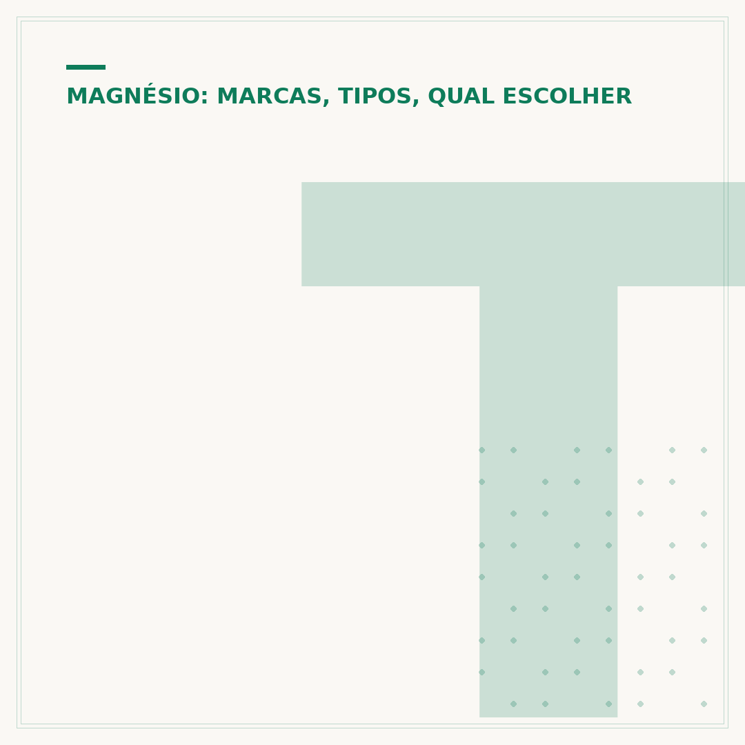 Trio Magnésio Ocean Drop: o que é e para que serve