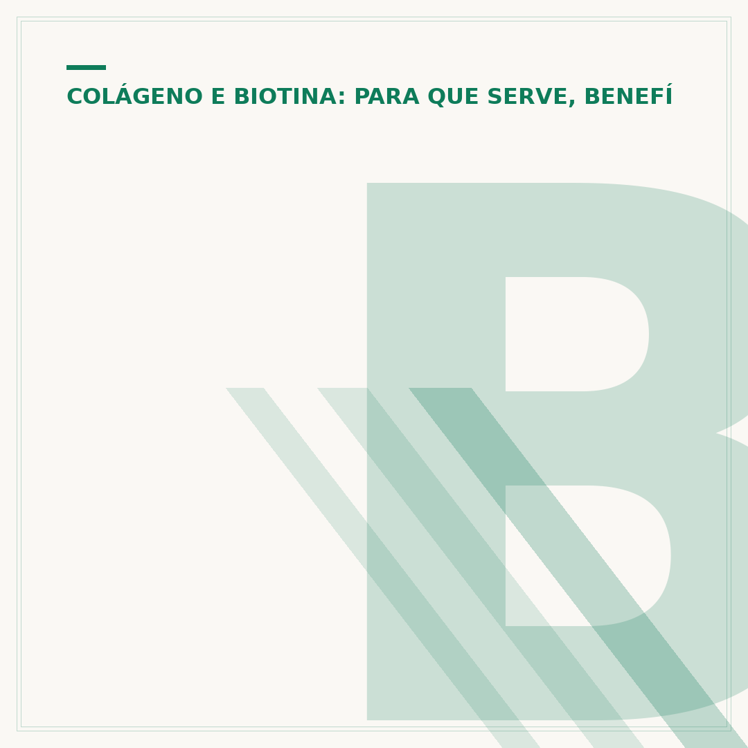 Biotina Untral: para que serve e como age no corpo