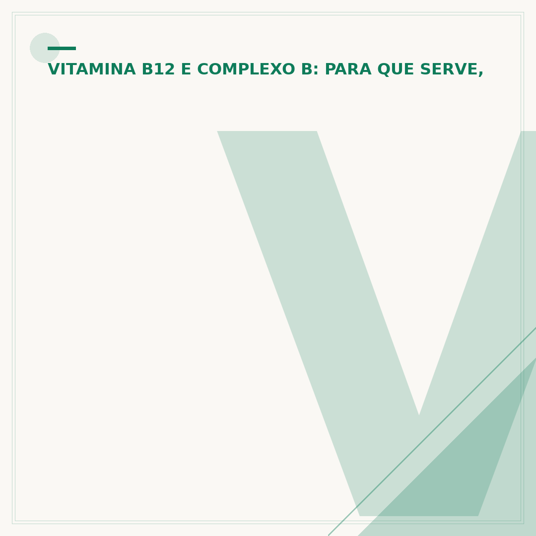 Vitamina B12 aumenta o apetite? Entenda a relação