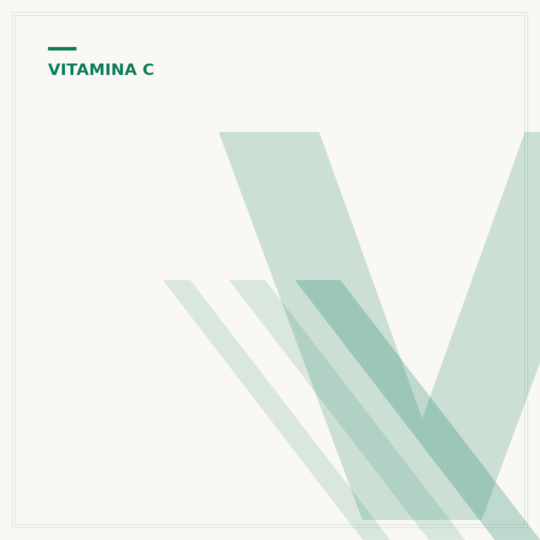 Vitamina C: Ácido Ascórbico