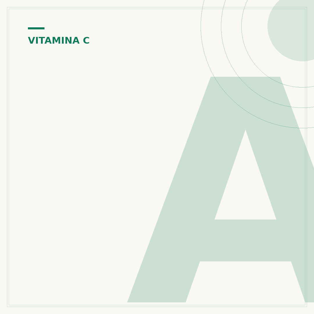 A vitamina C da laranja
