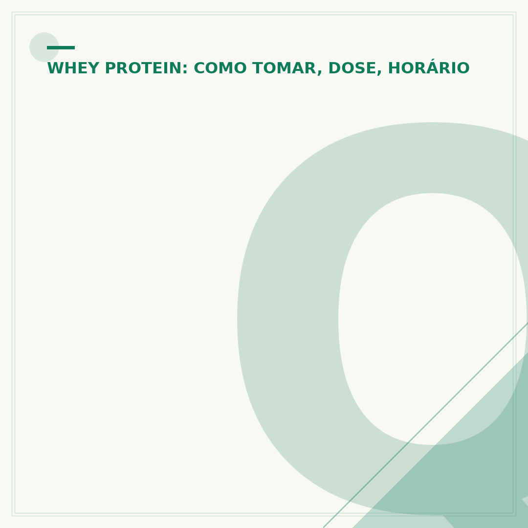 Quantas vezes tomar whey por dia para ganhar massa muscular?