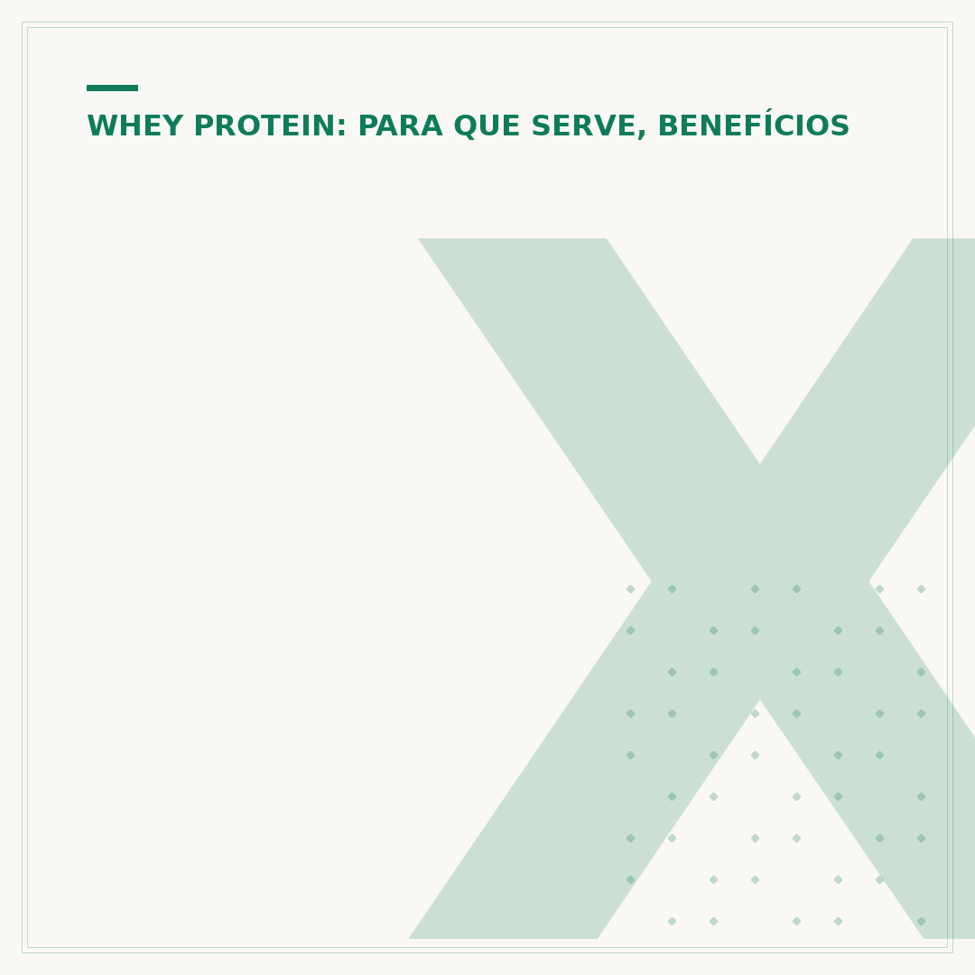 X Pro Whey: o que é e para que serve seu uso?