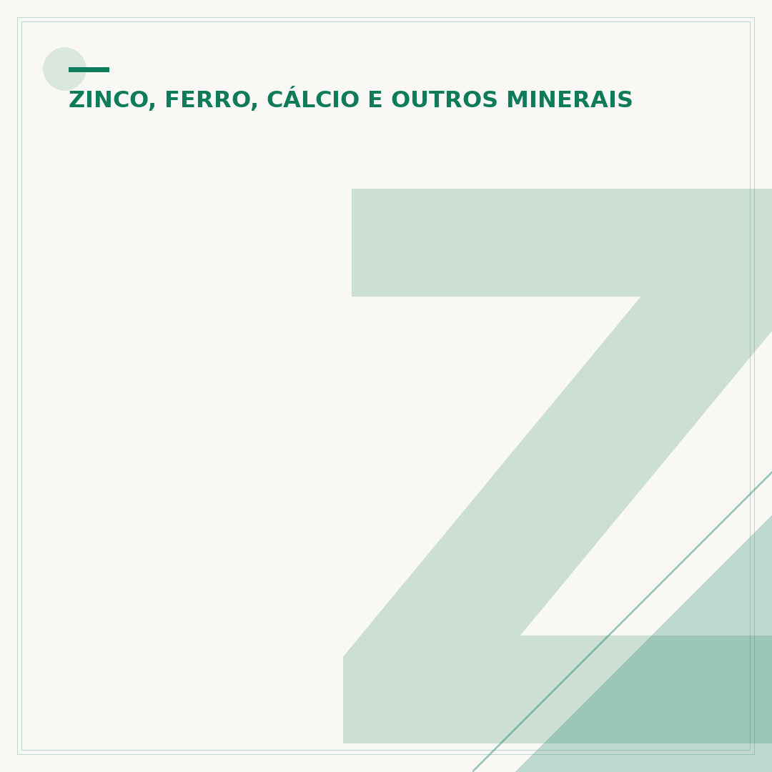 Zinco quelato: efeitos colaterais e como evitá-los