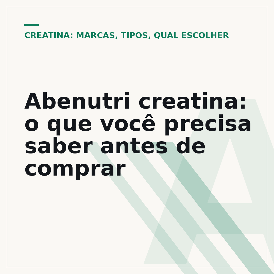 Abenutri creatina: o que você precisa saber antes de comprar