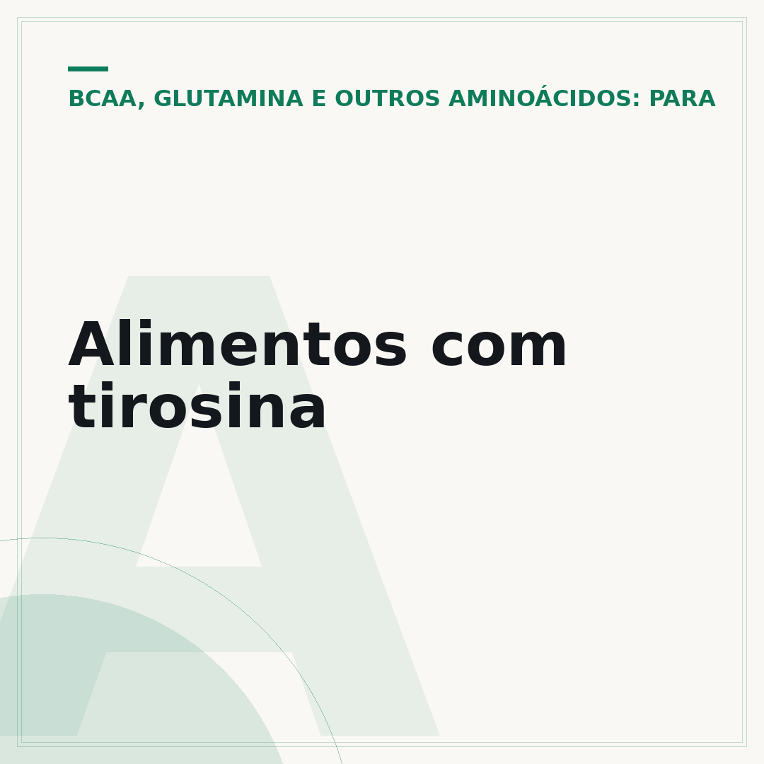 Alimentos com tirosina