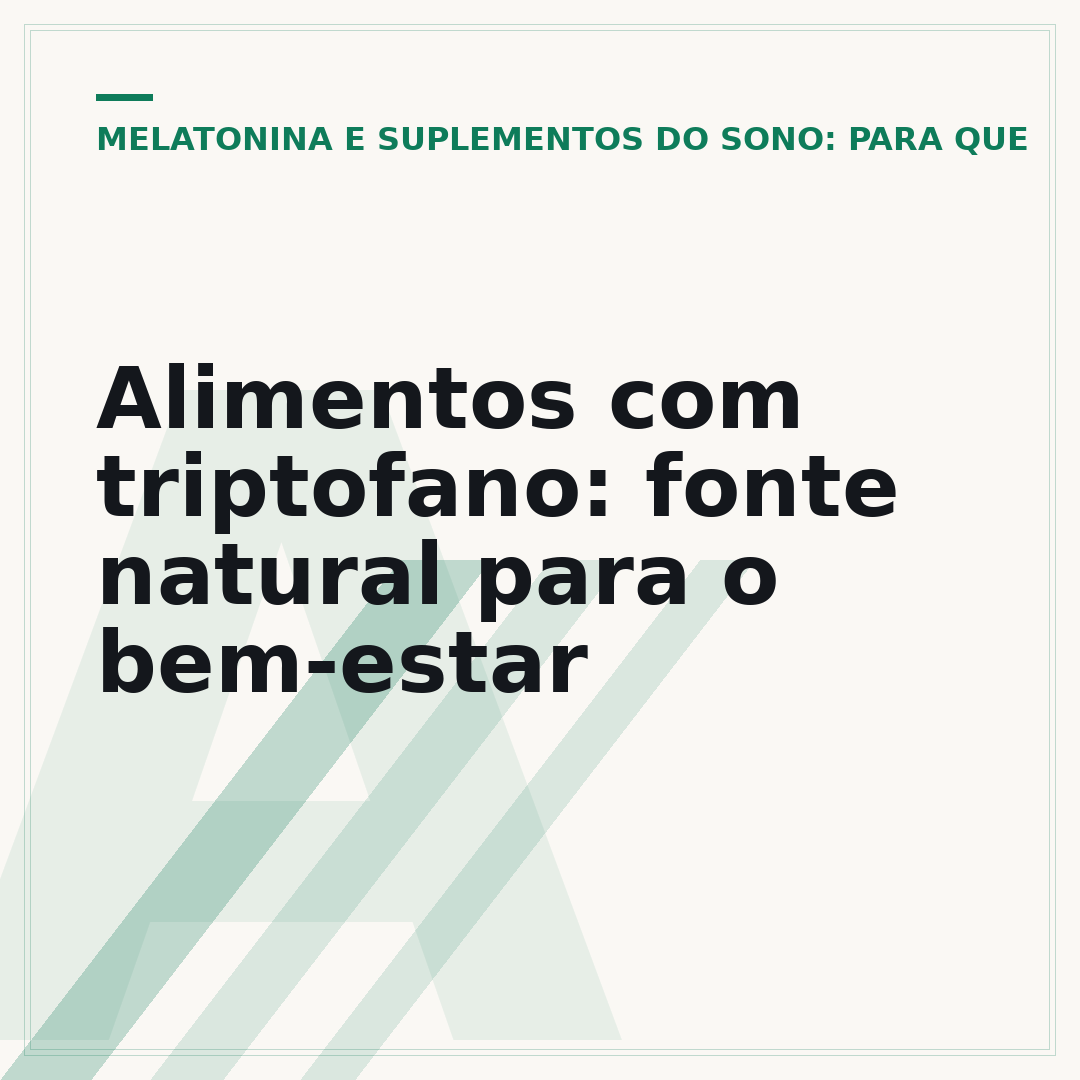 Alimentos com triptofano: fonte natural para o bem-estar