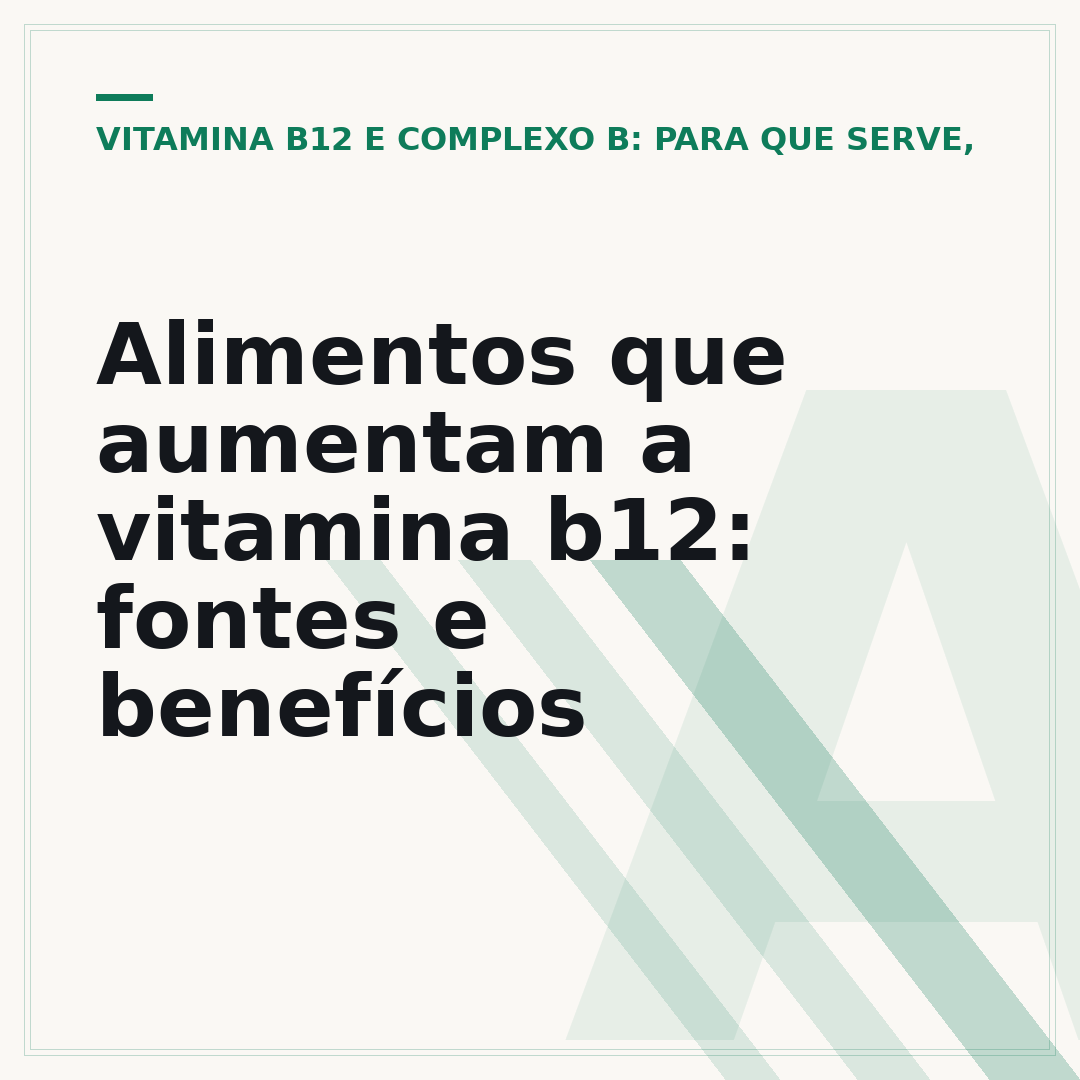 Alimentos que aumentam a vitamina b12: fontes e benefícios