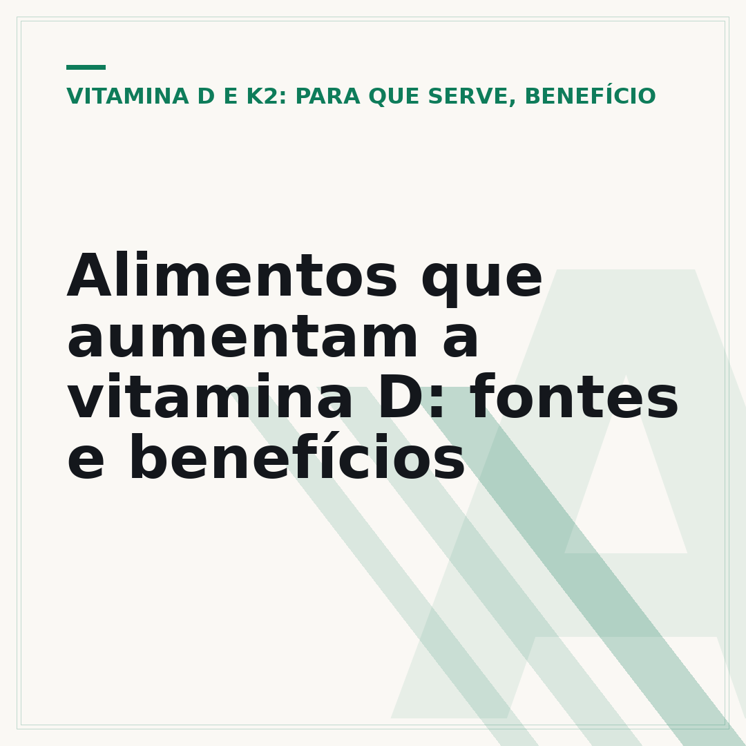 Alimentos que aumentam a vitamina D: fontes e benefícios