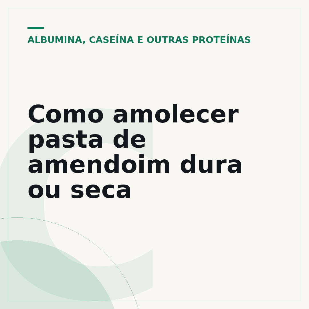 Como amolecer pasta de amendoim dura ou seca