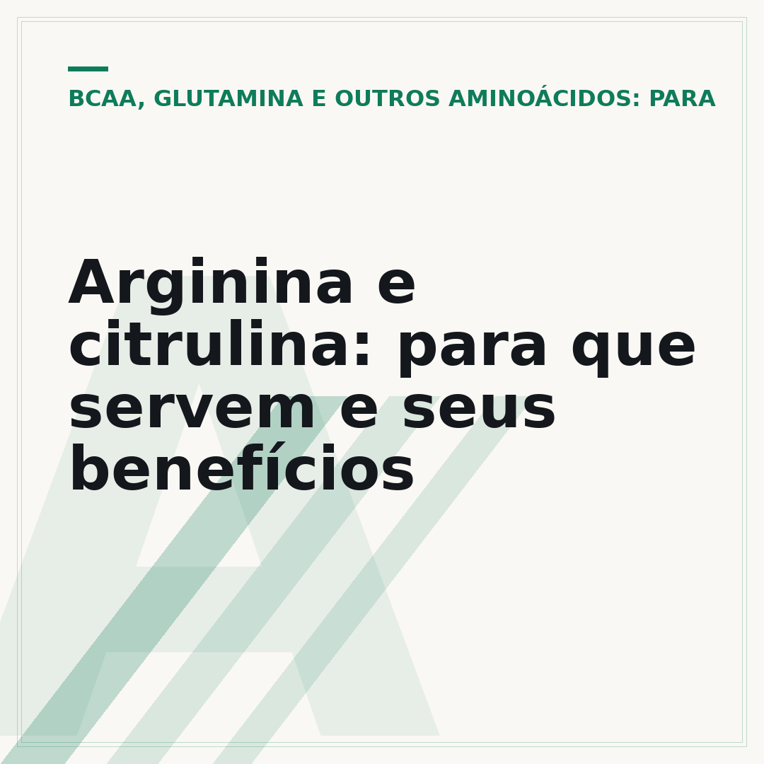 Arginina e citrulina: para que servem e seus benefícios