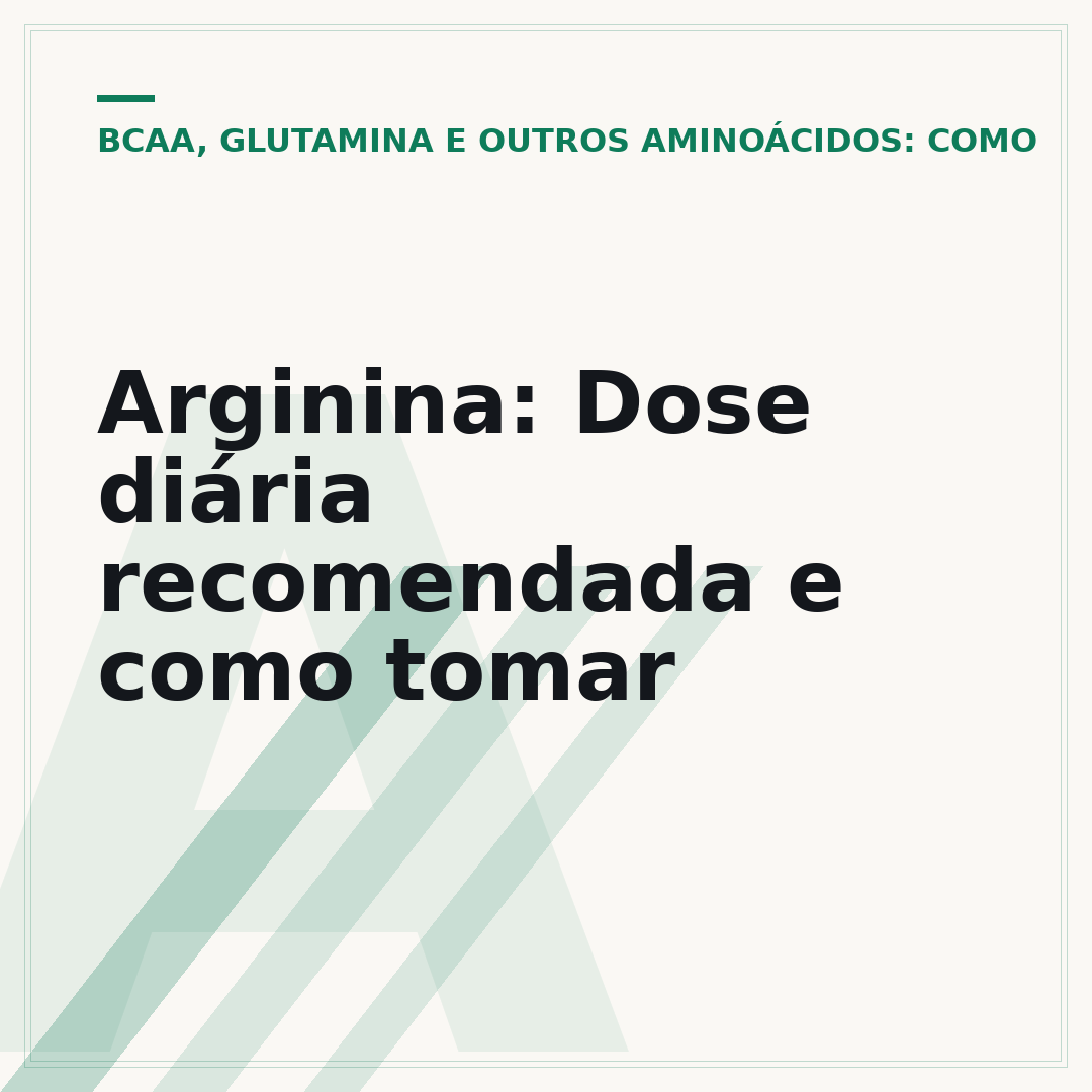 Arginina: Dose diária recomendada e como tomar