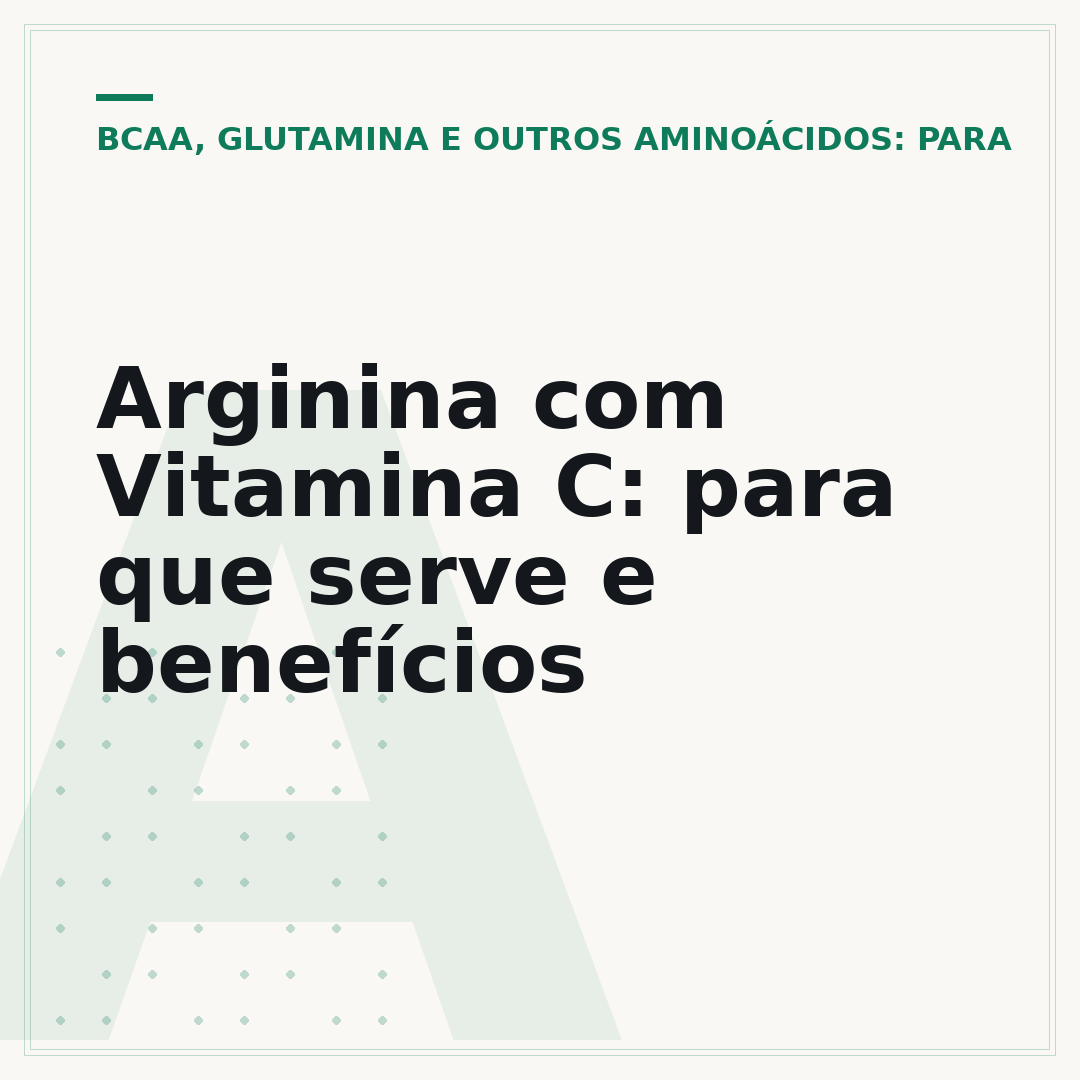 Arginina com Vitamina C: para que serve e benefícios