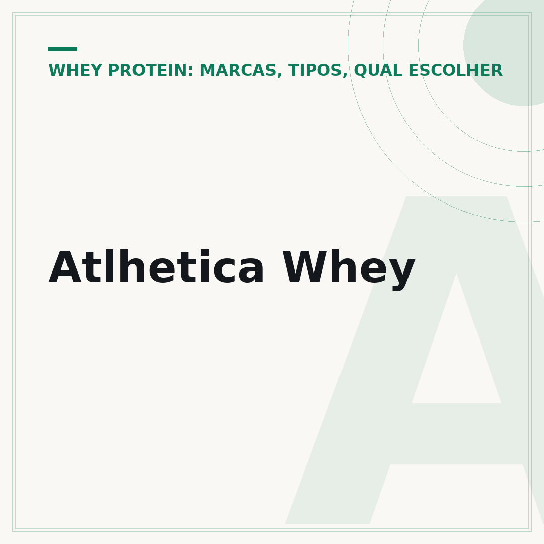 Atlhetica Whey