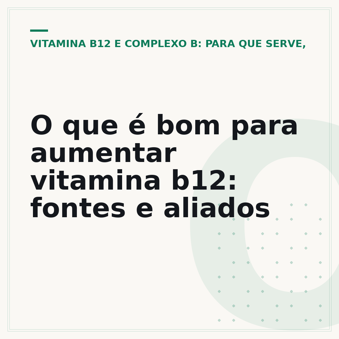 O que é bom para aumentar vitamina b12: fontes e aliados