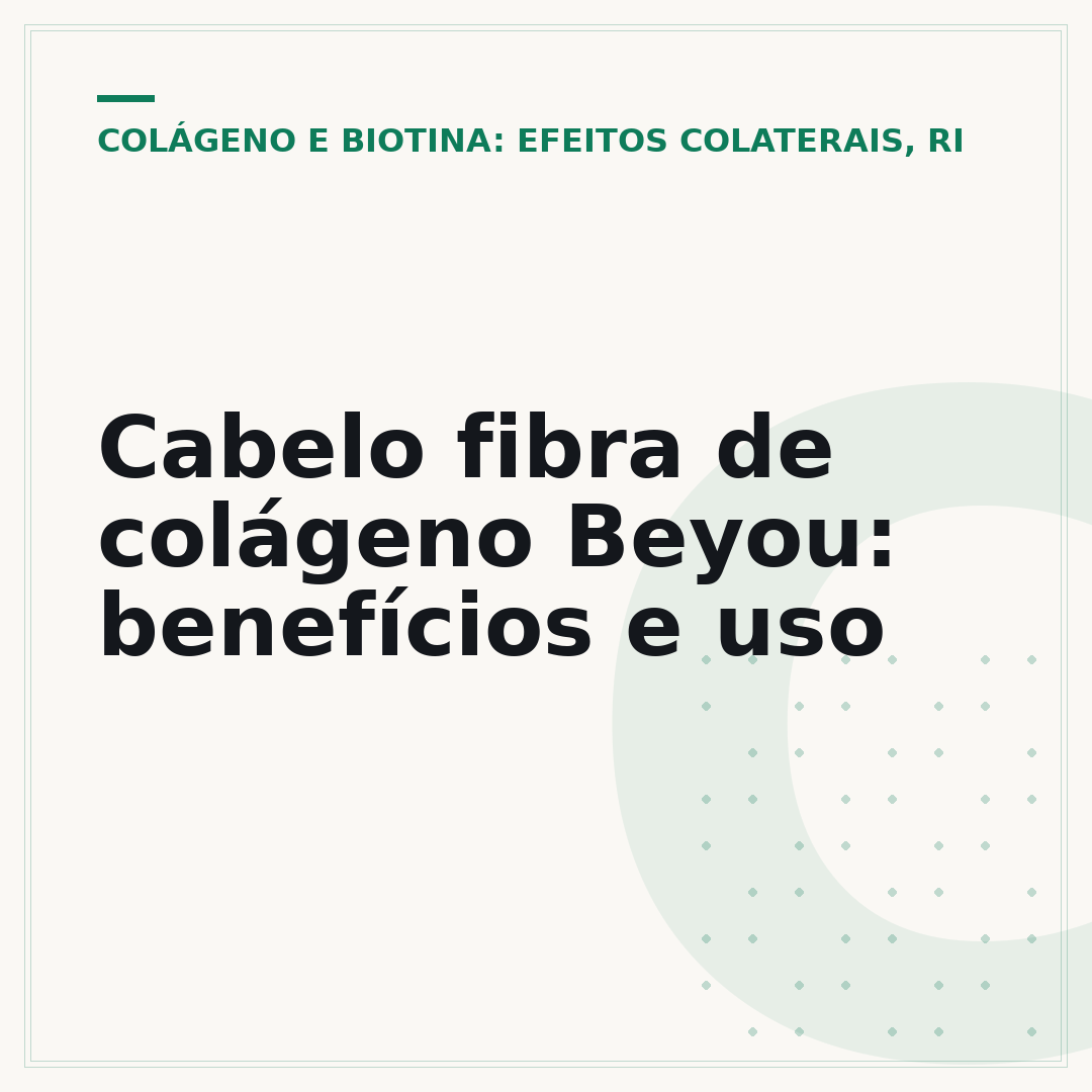 Cabelo fibra de colágeno Beyou: benefícios e uso