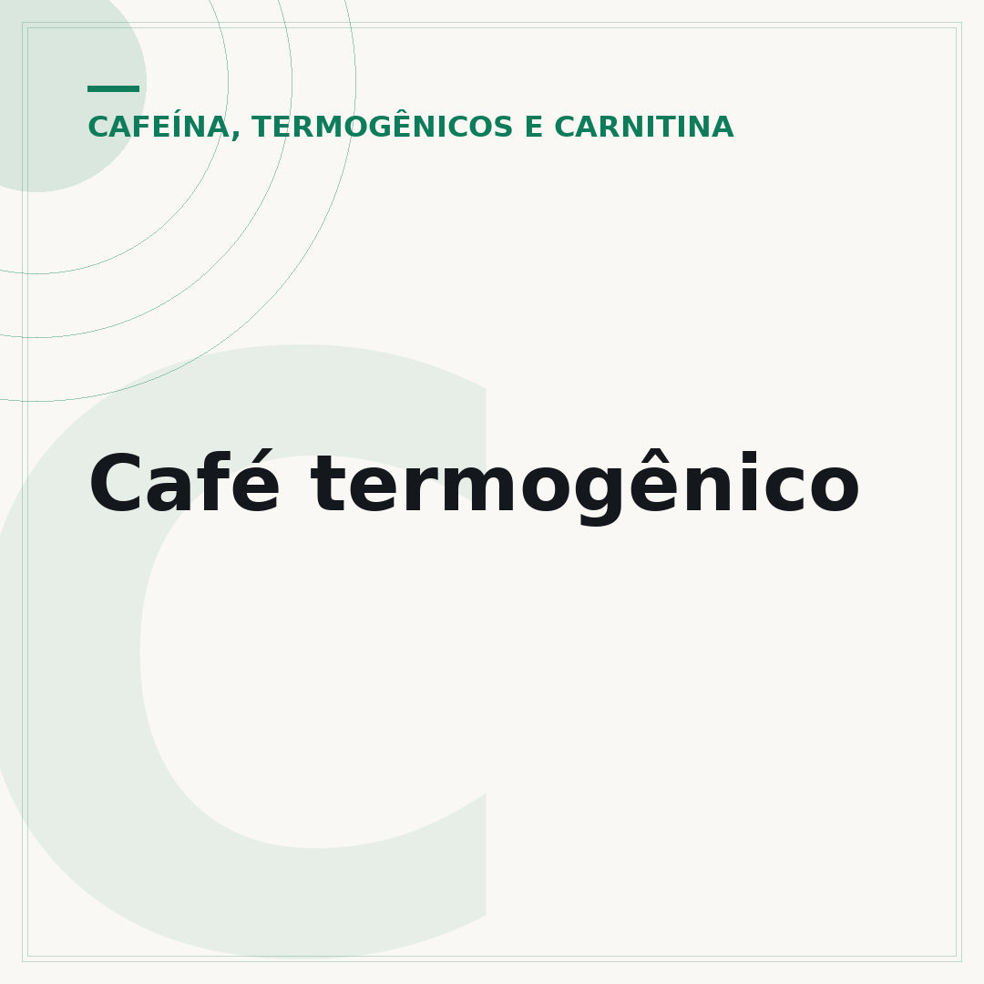 Café termogênico