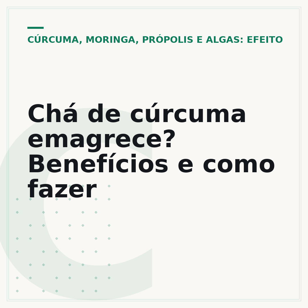 Chá de cúrcuma emagrece? Benefícios e como fazer