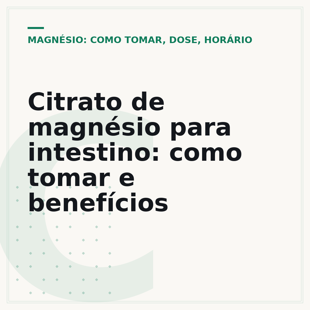 Citrato de magnésio para intestino: como tomar e benefícios