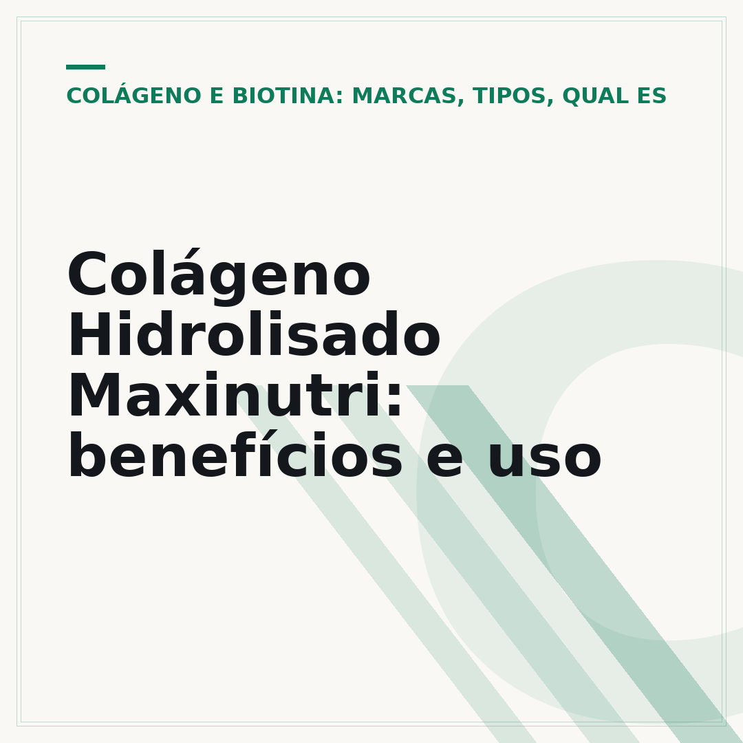 Colágeno Hidrolisado Maxinutri: benefícios e uso