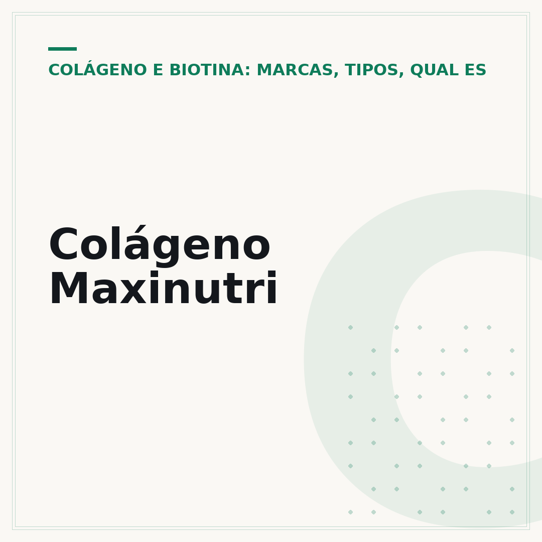 Colágeno Maxinutri