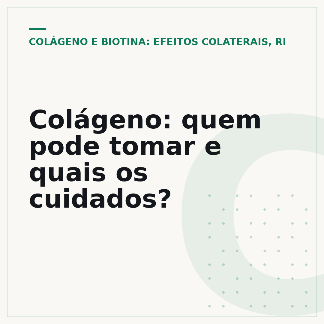 Colágeno: quem pode tomar e quais os cuidados?