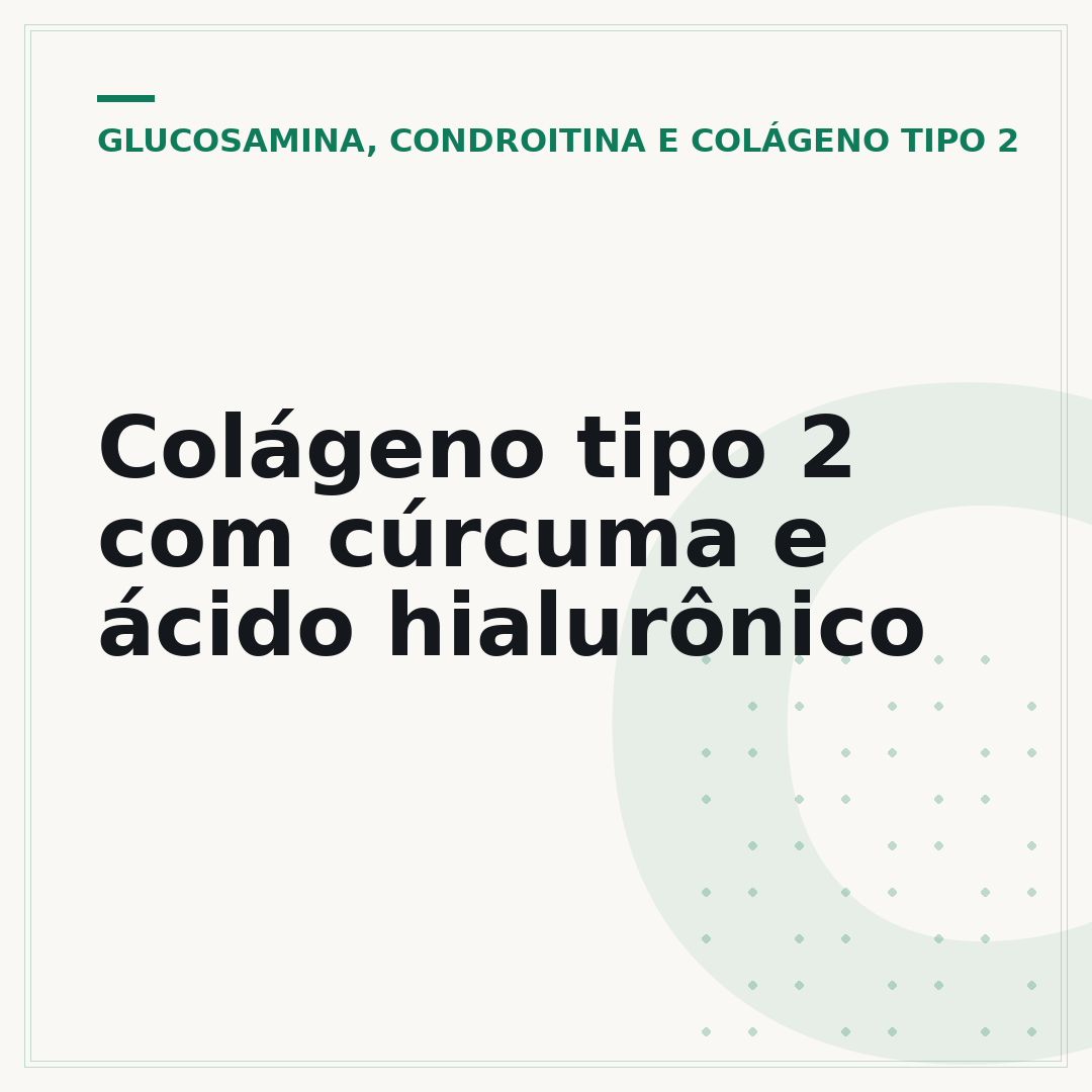 Colágeno tipo 2 com cúrcuma e ácido hialurônico