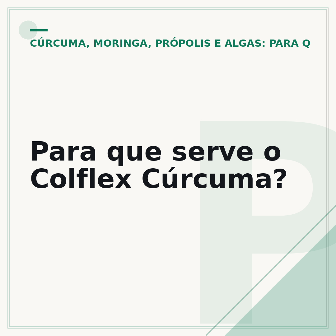 Para que serve o Colflex Cúrcuma?